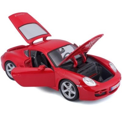 Maisto Porsche Cayman S 1:18 červená