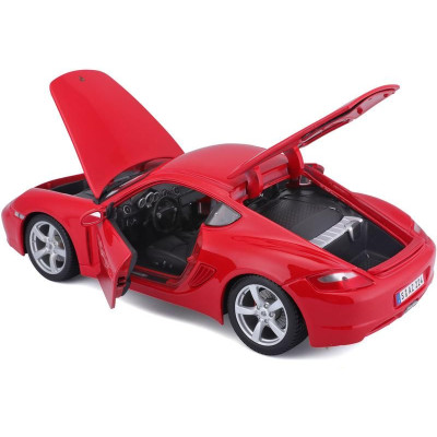 Maisto Porsche Cayman S 1:18 červená