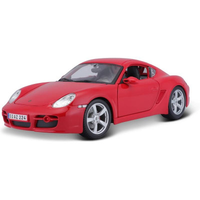 Maisto Porsche Cayman S 1:18 červená