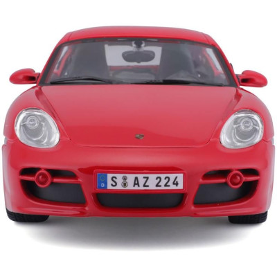 Maisto Porsche Cayman S 1:18 červená