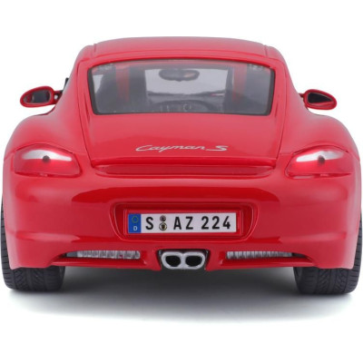 Maisto Porsche Cayman S 1:18 červená