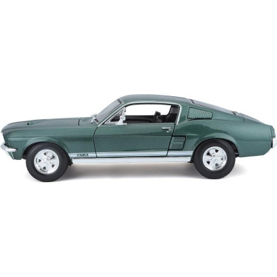 Maisto Ford Mustang Fastback 1967 1:18 zelená metalíza