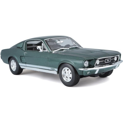 Maisto Ford Mustang Fastback 1967 1:18 zelená metalíza