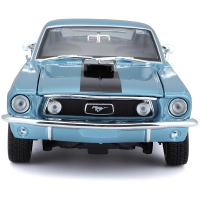 Maisto Ford Mustang GT Cobra Jet FB 1968 1:18 modrá metalíza
