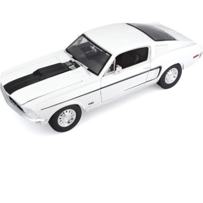 Maisto Ford Mustang GT Cobra Jet 1968 1:18 bílá