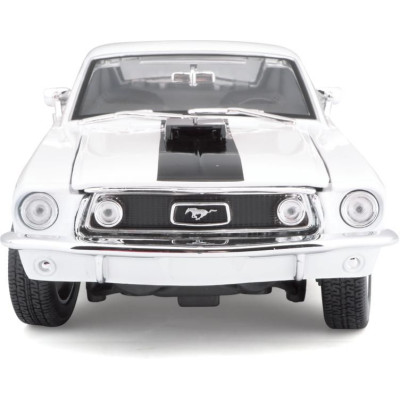 Maisto Ford Mustang GT Cobra Jet 1968 1:18 bílá