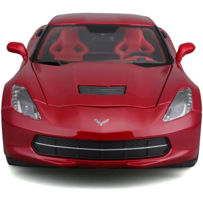 Maisto Corvette Stingray 2014 1:18 červená metalíza