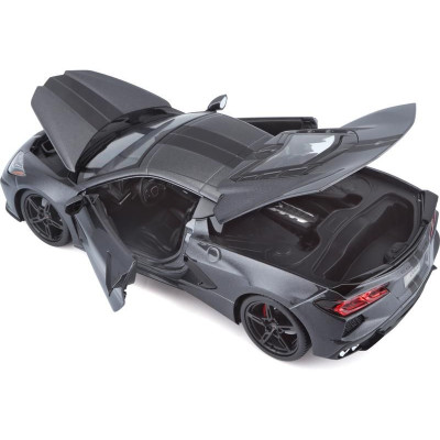 Maisto Chevrolet Corvette Stingray 2020 1:18 šedá
