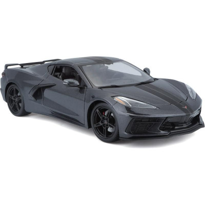Maisto Chevrolet Corvette Stingray 2020 1:18 šedá