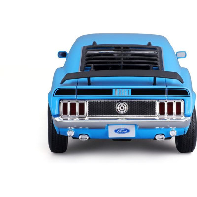 Maisto Ford Mustang Mach 1 1970 1:18 modrá