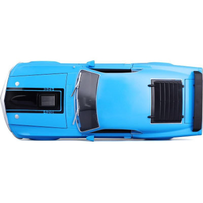 Maisto Ford Mustang Mach 1 1970 1:18 modrá
