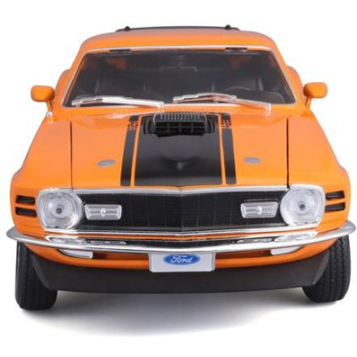 Maisto Ford Mustang Mach 1 1970 1:18 oranžová