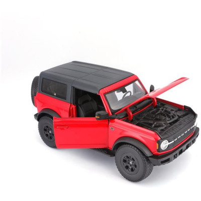 Maisto Ford Bronco Wildtrak 2021 1:18 červená
