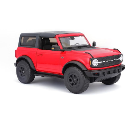 Maisto Ford Bronco Wildtrak 2021 1:18 červená