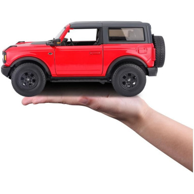 Maisto Ford Bronco Wildtrak 2021 1:18 červená