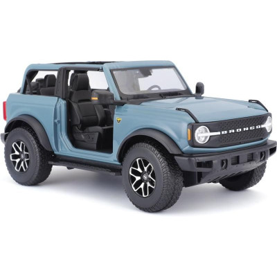 Maisto Ford Bronco Badlands 2021 1:18 modrá