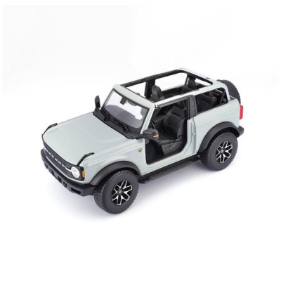 Maisto Ford Bronco Badlands 2021 1:18 kaktusově šedá