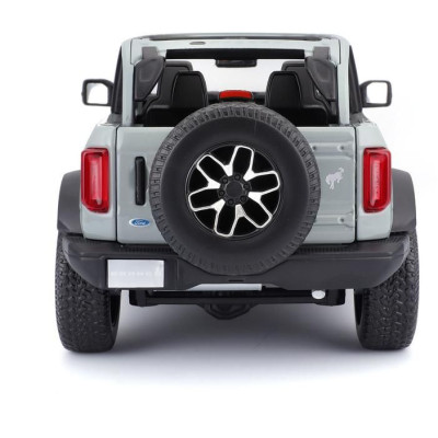Maisto Ford Bronco Badlands 2021 1:18 kaktusově šedá