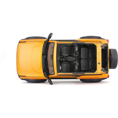 Maisto Ford Bronco Badlands 2021 1:18 oranžová