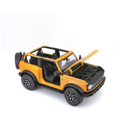 Maisto Ford Bronco Badlands 2021 1:18 oranžová