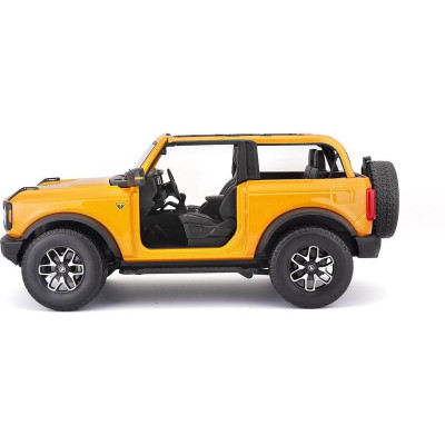 Maisto Ford Bronco Badlands 2021 1:18 oranžová