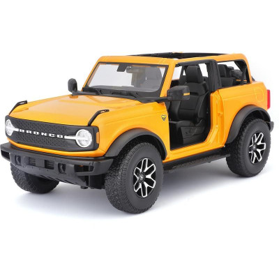 Maisto Ford Bronco Badlands 2021 1:18 oranžová