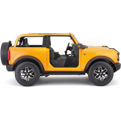 Maisto Ford Bronco Badlands 2021 1:18 oranžová