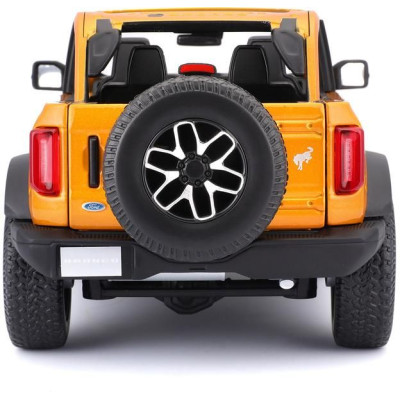 Maisto Ford Bronco Badlands 2021 1:18 oranžová