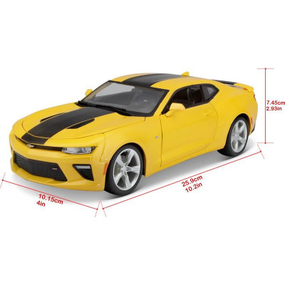 Maisto Chevrolet Camaro SS 1:18 žlutá metalíza
