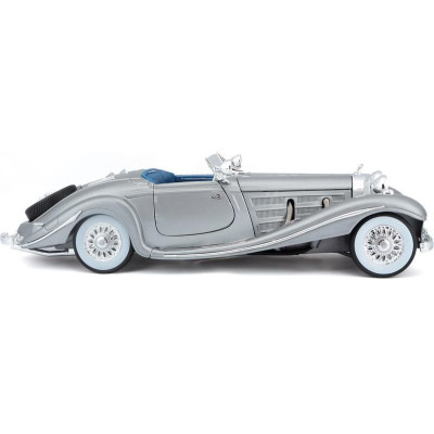 Maisto Mercedes-Benz 500 K Typ Specialroadster 1936 1:18 šedá metalíza