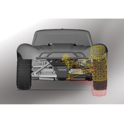 Traxxas Slash 1:16 RTR červený