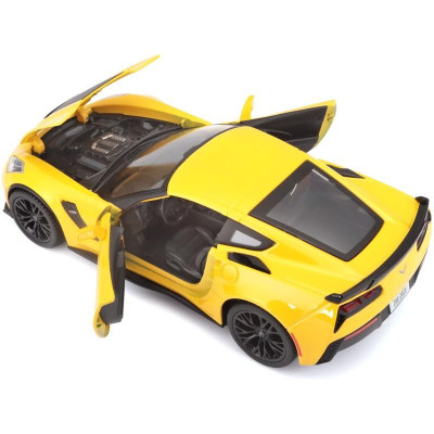 Maisto Corvette Z06 2015 1:24 žlutá