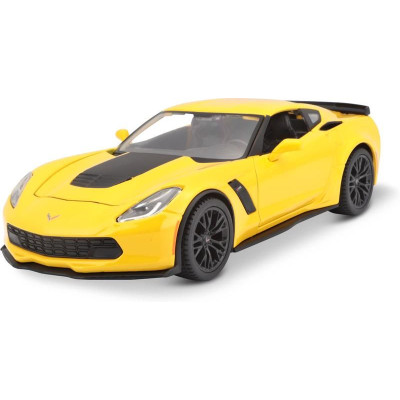 Maisto Corvette Z06 2015 1:24 žlutá