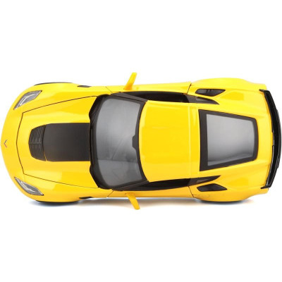 Maisto Corvette Z06 2015 1:24 žlutá