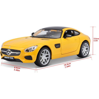 Maisto Mercedes-AMG GT 1:24 žlutá