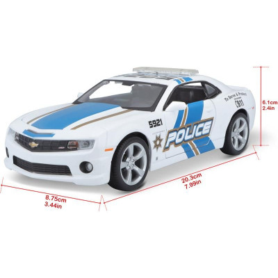Maisto Chevrolet Camaro SS 2010 1:24 bílá