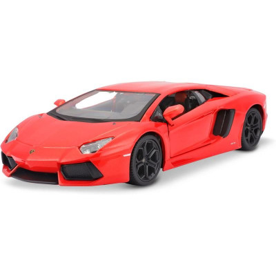 Maisto Lamborghini Aventador Coupé 1:24 oranžová metalíza