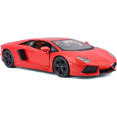 Maisto Lamborghini Aventador Coupé 1:24 oranžová metalíza