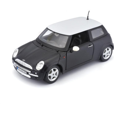 Maisto Mini Cooper 1:24 černá matná