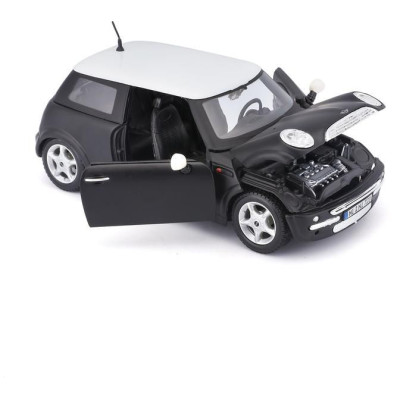 Maisto Mini Cooper 1:24 černá matná