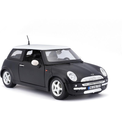 Maisto Mini Cooper 1:24 černá matná