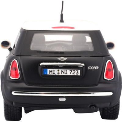 Maisto Mini Cooper 1:24 černá matná