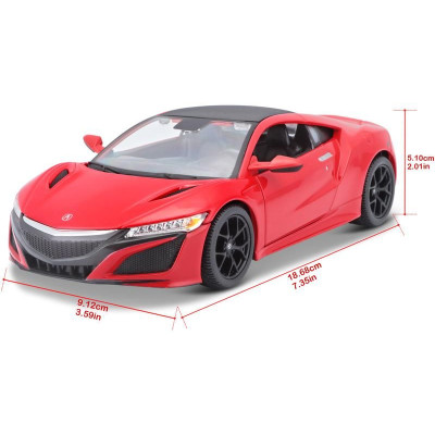 Maisto Acura NSX 2017 1:24 červená