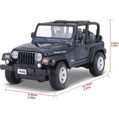Maisto Jeep Wrangler Rubicon 1:27