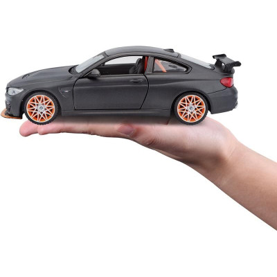 Maisto BMW M4 GTS 1:24 matná kovově šedá