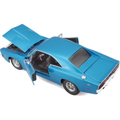 Maisto Dodge Charger R/T 1969 1:25 modrá metalíza