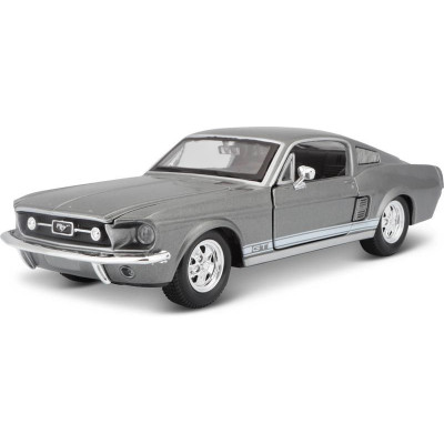 Maisto Ford Mustang GT 1967 1:24 šedá metalíza