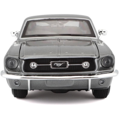 Maisto Ford Mustang GT 1967 1:24 šedá metalíza