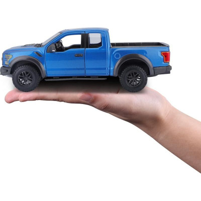 Maisto Ford F-150 Raptor 2017 1:24 modrá