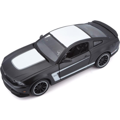 Maisto Ford Mustang Boss 302 1:24 černá matná